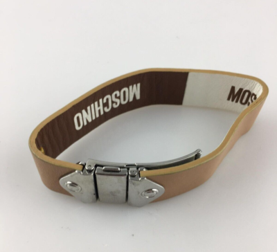 Cinturino Orologio Moschino Donna Originale Marrone in Pelle Deployante 20  mm | eBay