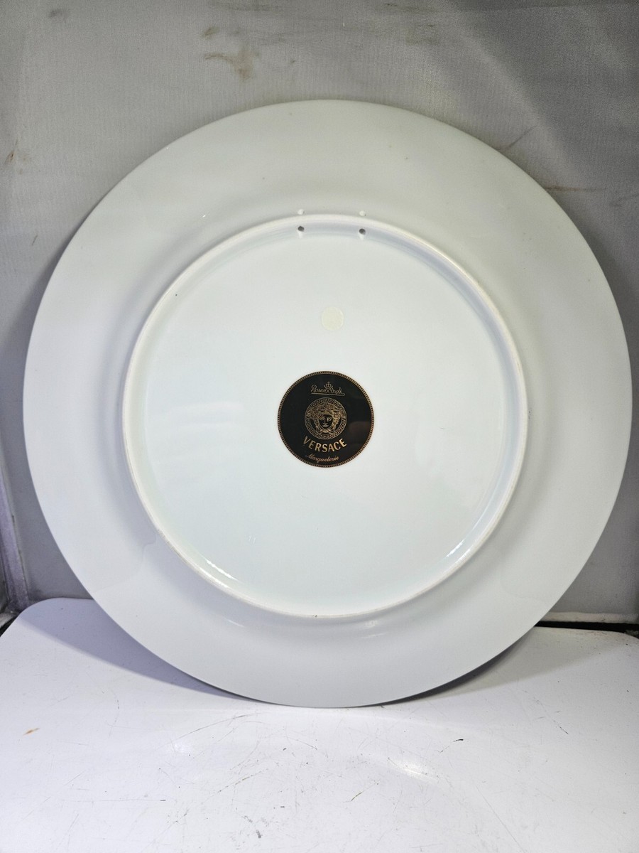 Versace プレート 12インチ Rosenenthal製 ROSENTHAL VERSACE MARQUETERIE 12 1/8 INCH SERVICE PLATE | eBay