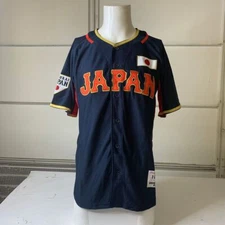 HEADGEAR CLASSICS Ohtani Japan Baseball Jersey Men's Size XS Navy Blue