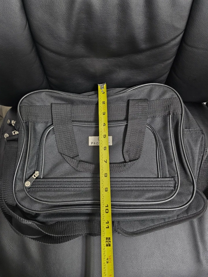 Protege черный путешествий ручная кладь унисекс сумка для багажа с ремнем через плечо - Изображение 4 из 4