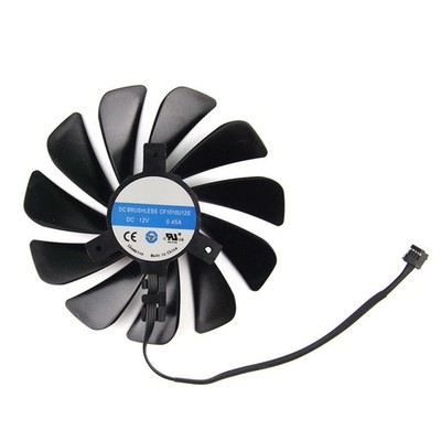 For ASROCK Radeon RX 5500 XT 8GB ITX Graphics Card Cooling Fan 4pin *nl