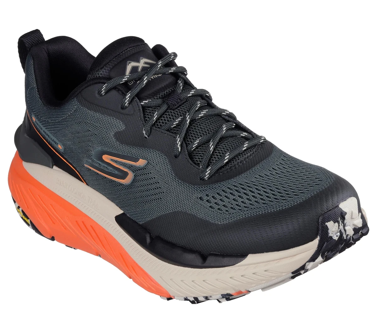 Skechers Trail All Terrain Hiking Shoes Men\'s 9.5 Navy Orange Memory Foam 56255S Skechers Slip-ins: Escape Plan - Stunt Plan main image 2