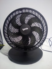 Igenix IGFP012B Pedestal/Tabletop Fan, 12 Inch, 7 Blades, 3 Speeds, Black