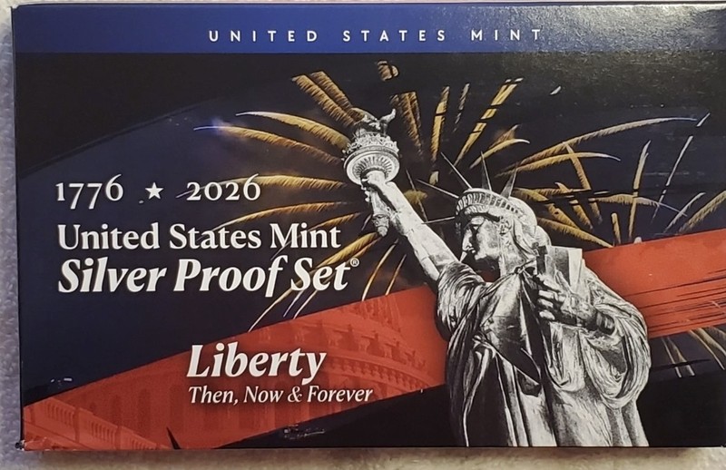 2026 S Semiquincentennial Silver Proof Set 10 Coin (San Francisco) W/OGP In Hand