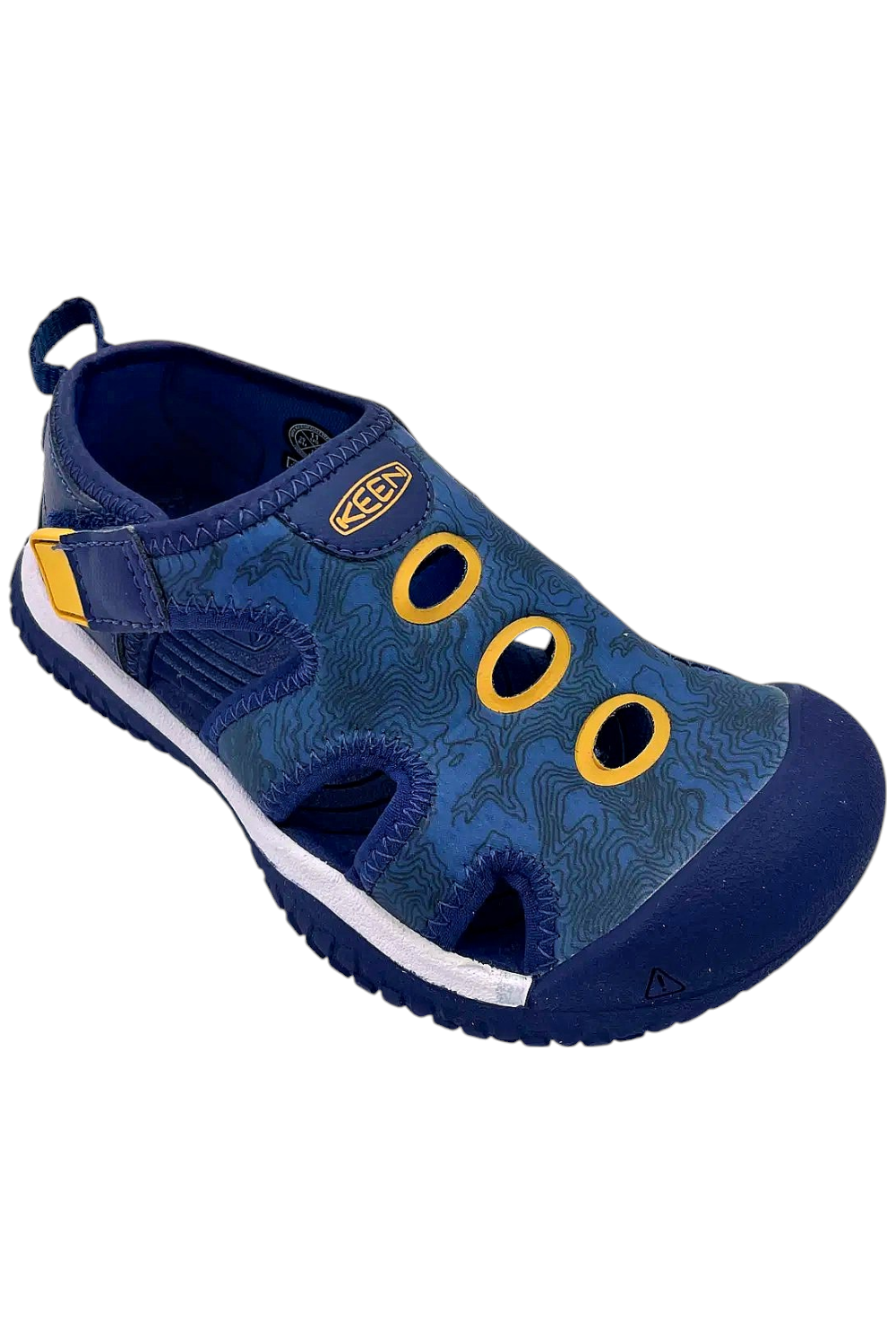 Sandali KEEN unisex bambino Stingray punta chiusa acqua cobalto brillante