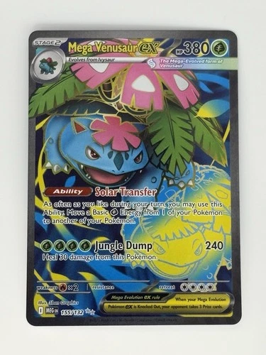 Pokemon TCG Mega Venusaur EX 155/132 Ultra Rare Mega Evolution