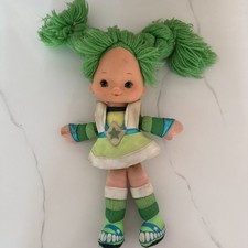 Vintage 1983 Rainbow Brite PATTY O GREEN Doll Hallmark Mattel