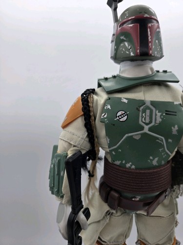 Star Wars BOBA FETT Power of the Force 12" Kenner Hasbro 1/6 Figure Vintage 1997 - Picture 7 of 12