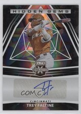 2022 Panini Elite Extra Edition Hidden Gems Black Trey Faltine #HG-TF Auto 0q5k