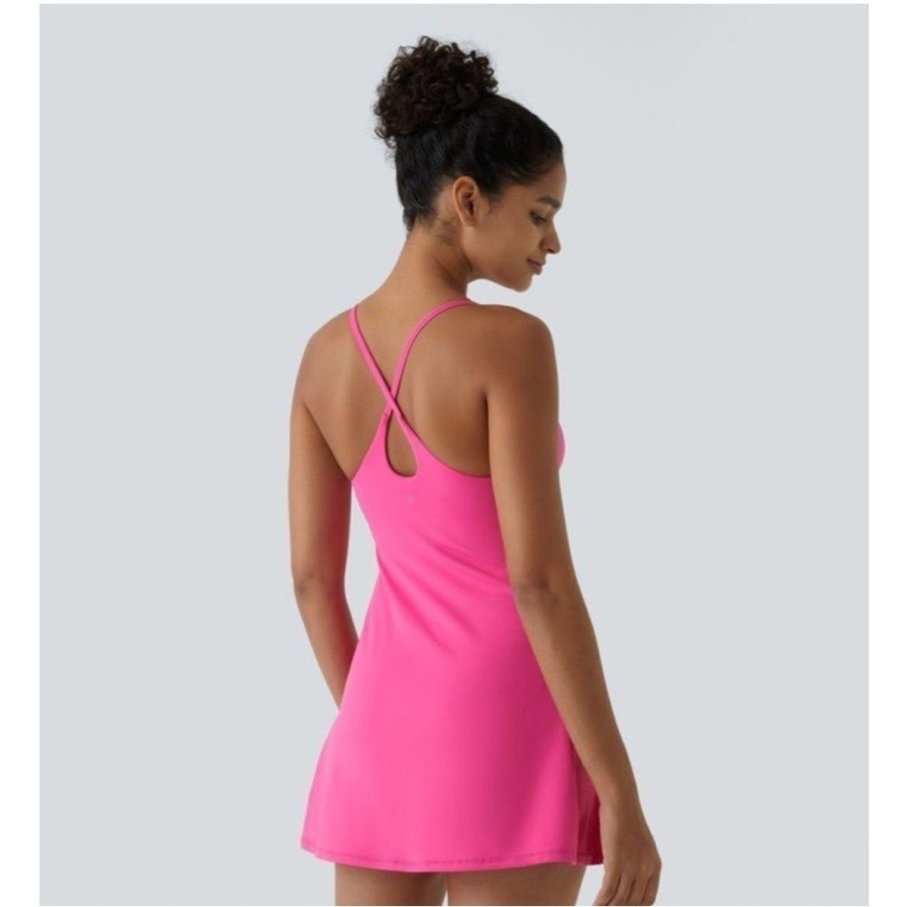 Halara SoftlyZero Plush Backless Active Dress In … - image 3