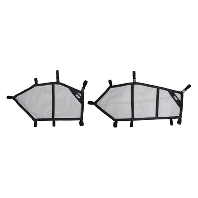 For Can-Am Maverick X3 Max 2018-2020 PRP Seats Black Window Net Set