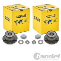2X Moog RADLAGER-SATZ Radlagersatz Hinten Passend FüR Fiat Doblo Opel Combo