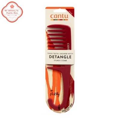 Cantu Sturdy Detangle Comb, Textured/Curly/Thick Hair