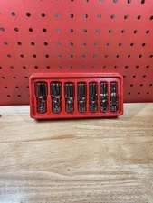 Snap-on Tools 207FSU NICE 3/8 Drive Deep Universal Socket Set 3/8" - 3/4" 