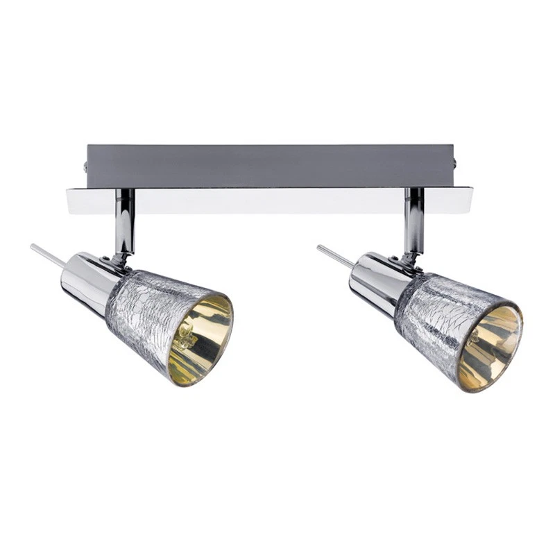 Paulmann Strahler Spotlights Omikron Balken 2x42W G9 Chrom Wandleuchte Decke - Bild 1 von 1