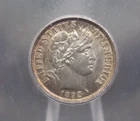 1892 "P" Barber SILVER Dime 10c ICG MS63 #401 **DIE CHIPS** Unc BU ECC&C, Inc.