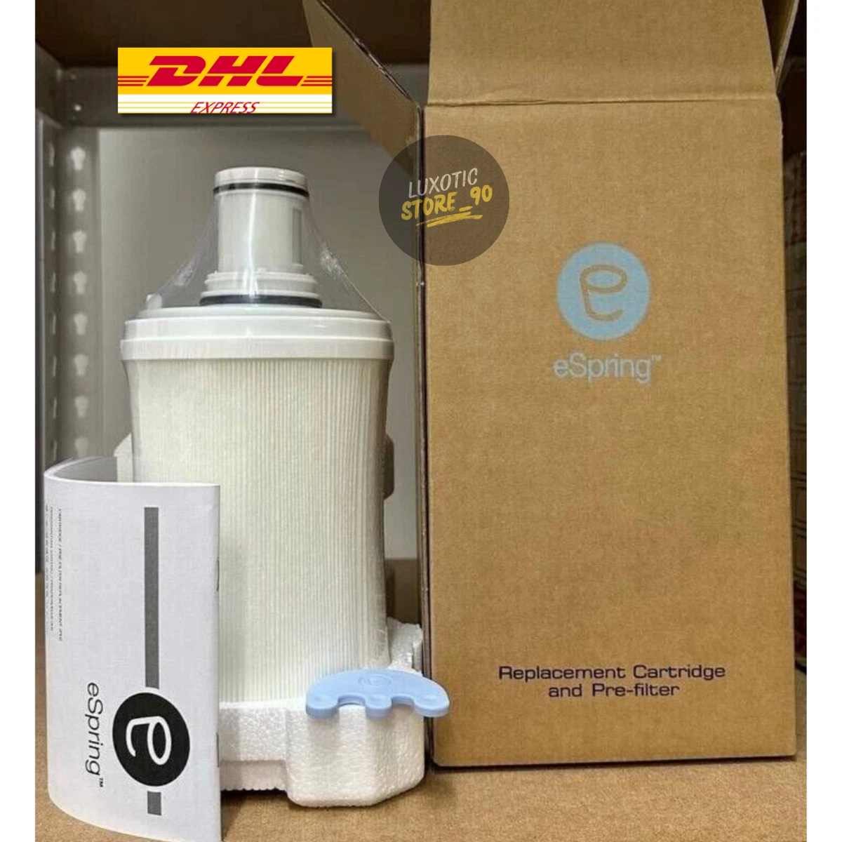 eSpring Bath Filter Assembly 浄水器カートリッジ Amazon.com: 100186 Water Filter Replacement Cartridge Compatible
