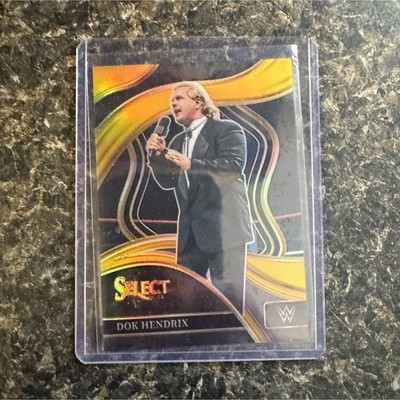 2024 Panini Select WWE Dok Hendrix Ringside Prizm #262 7/10 Wrestling Card