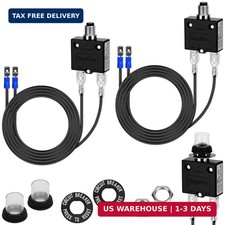 3 AMP 5 AMP Resettable Fuse Circuit Tester Kit (2-Pack), UL Listed Manual Reset
