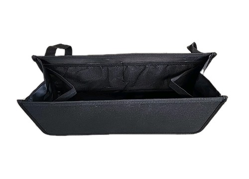 Black Universal Stroller, Wheelchair Organizer w/ Cup Holders