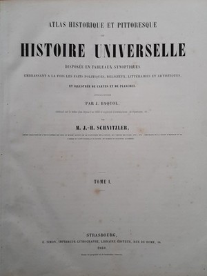Atlas Histoire Universell - 1. Band 1860
