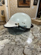 Vtg Medco Comet Deluxe Half Motorcycle Helmet 