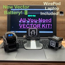 Anki Vector Robot Kit 🤖 | NEW 600 mAh Battery 🔋 | WirePod for Self-Hosting 💻