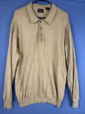 Jos A Bank Signature 100 Merino Wool Sweater Men  s 2XL Casual Modern Preppy