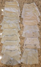 School Uniform Skirts - Size 6 Khaki lot of 19 - I combine shipping