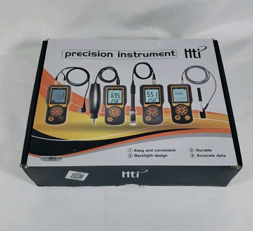 HT-1201 Digital Split Type Vibration Meter Temperature Tester Vibrometer Kit Hti - Picture 2 of 4