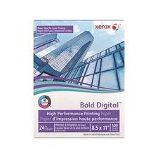 Xerox® Bold Digital Printing Paper, 8 1/2 x 11, White, 500 Sheets/RM