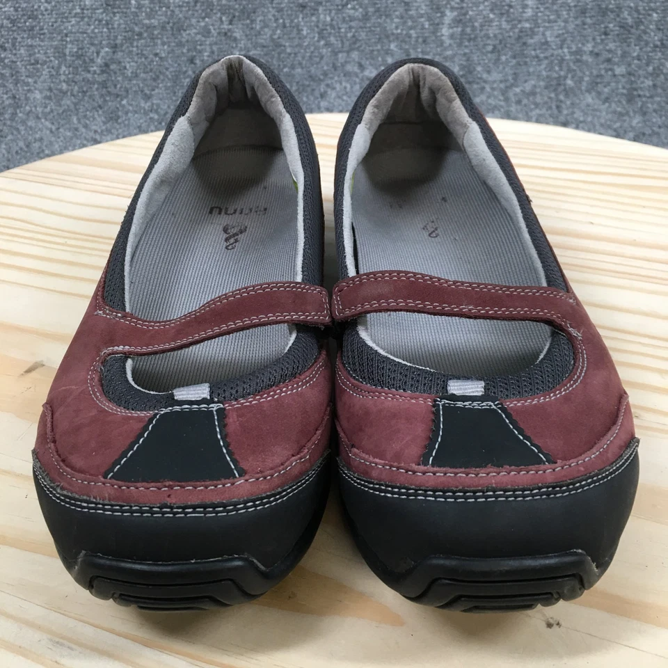 Zapatos Ahnu para mujer 7,5 informales sin cordones cómodos Mary Jane planos 2310MERL borgoña Foto 4 de 4