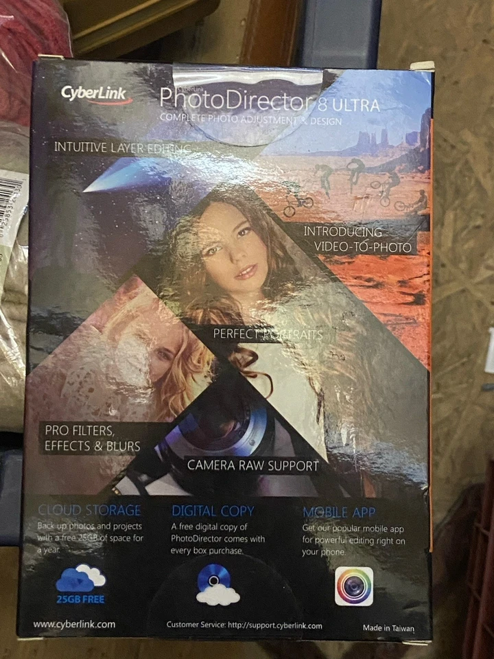 CyberLink PhotoDirector 8 Ultra Complete Photo Editor for PC/Mac – Brand New - Image 2 of 4