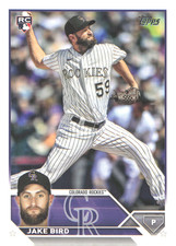 2023 Topps Update Series - Jake Bird #US162 (RC) Rockies