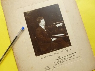Heni DEFOSSE (1883 1956) CHEF ORCHESTRE. Pianiste. Compositeur ... AUTOGRAPH