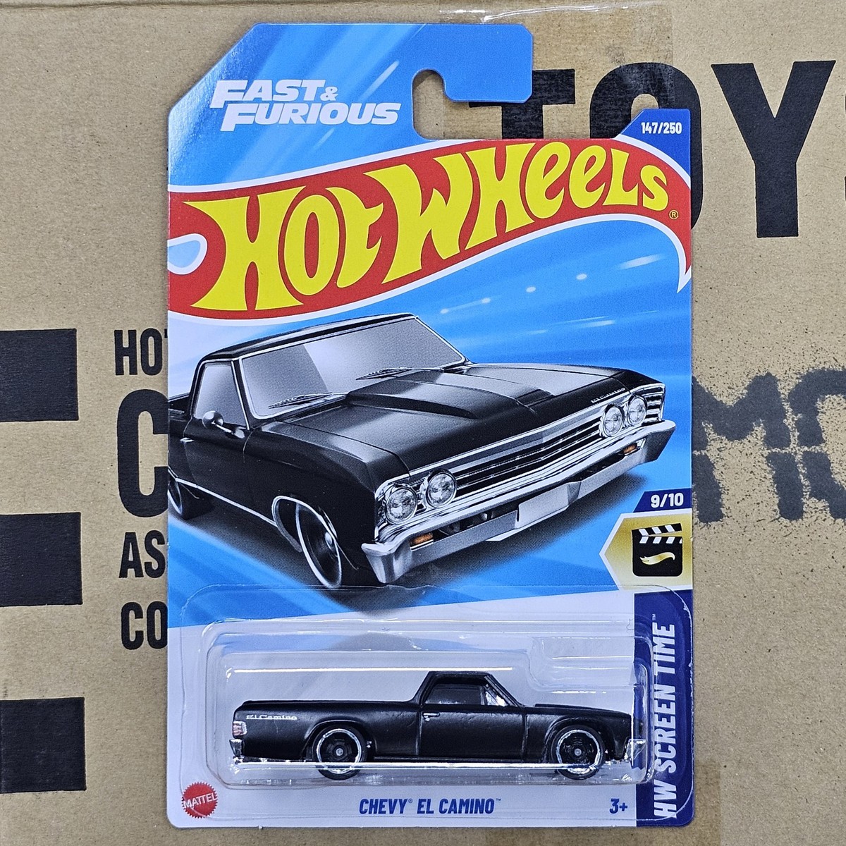 Hotwheels FAST& FURIOUS EL CAMINO 10台 2024 HOT WHEELS Fast & Furious - '67 El Camino (HW Decades