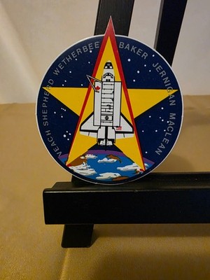 NASA SPACE SHUTTLE STS-52 Crew Patch Sticker - 3 1/2 inches