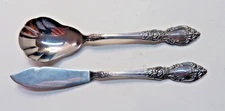 Oneida Stainless Wordsworth 1 Butter knife 1 Sugar Spoon