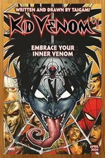 2024 Marvel Comics Kid Venom Print Ad/Poster Authentic Spider-Man Promo Pop Art