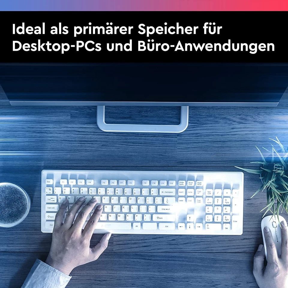 Western Digital WD Blue 3TB HDD 3.5 Zoll interne Festplatte 5400rpm SATA3 6G SMR - Bild 4 von 4