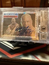 BGS AUTO 10 2006 Topps Chrome Kurt Angle Auto