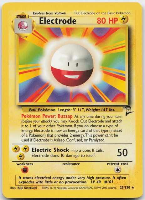 Electrode #25 (Base Set 2)