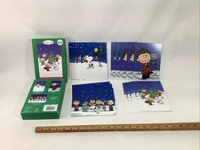 Lot of 20 NOS Snoopy Peanuts Gang Christmas Cards & Envelopes Schultz Unused **