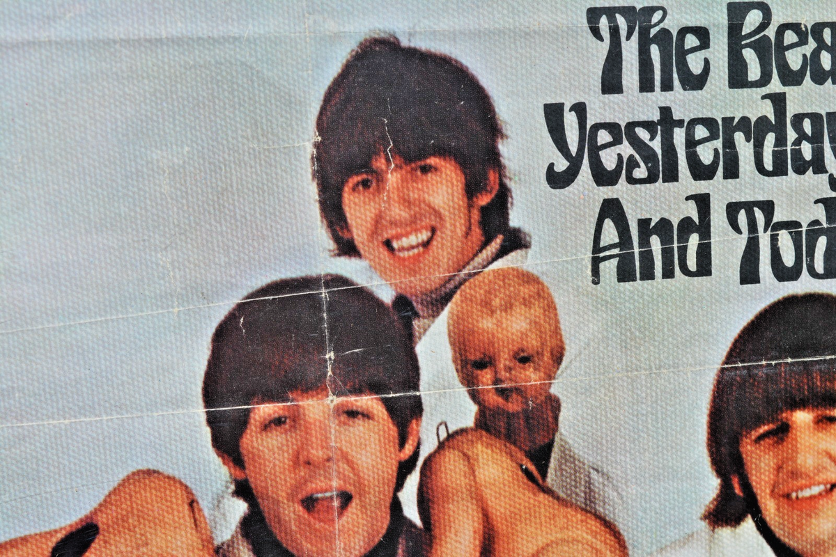 Original Beatles Vintage 1966 ' Yesterday And Today ' 18x22