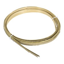 3 Roll Bamboo Strips for Weaving,0.31"x10ft Basket Weaving Supplies 0.5mm Green