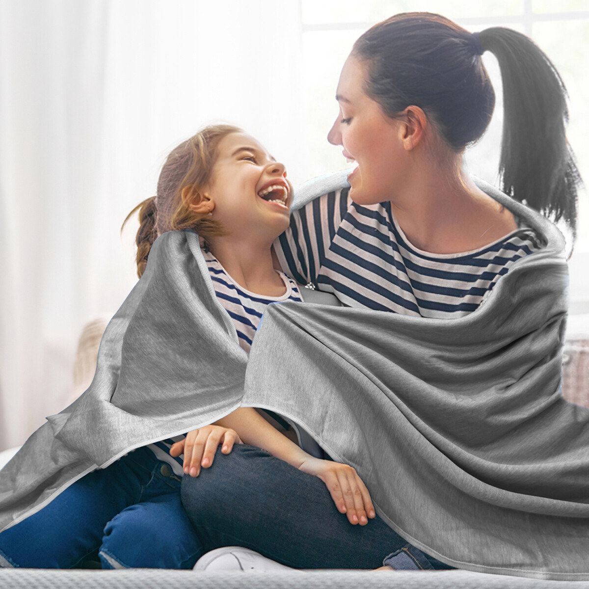 Summer Cooling Blanket Pillowcases Throw/Queen Size For Hot Sleeper