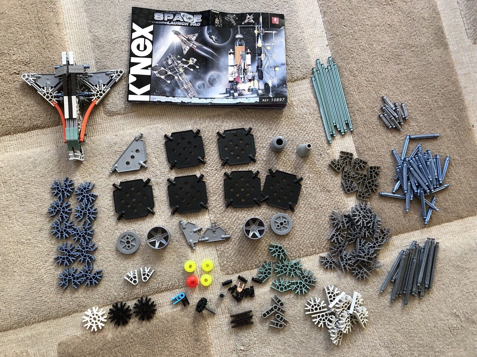 K/'NEX Cape Canaveral Launch Pad Builds 2 Models Ages 8 NASA 12526 for sale online