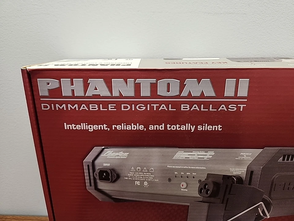 Phantom II 1000W Dimmable E-Ballast (8 ft 120V Cord Included) ~ Brand New in Box - Image 2 of 4