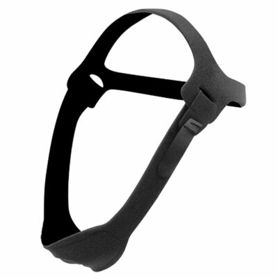 Halo Chinstrap for Sleep Apnea Adjustable Chin Support Latex Free Black