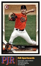 2018 Bowman #BP107 D.L. Hall Baltimore Orioles  BUY 4 - 35% OFF